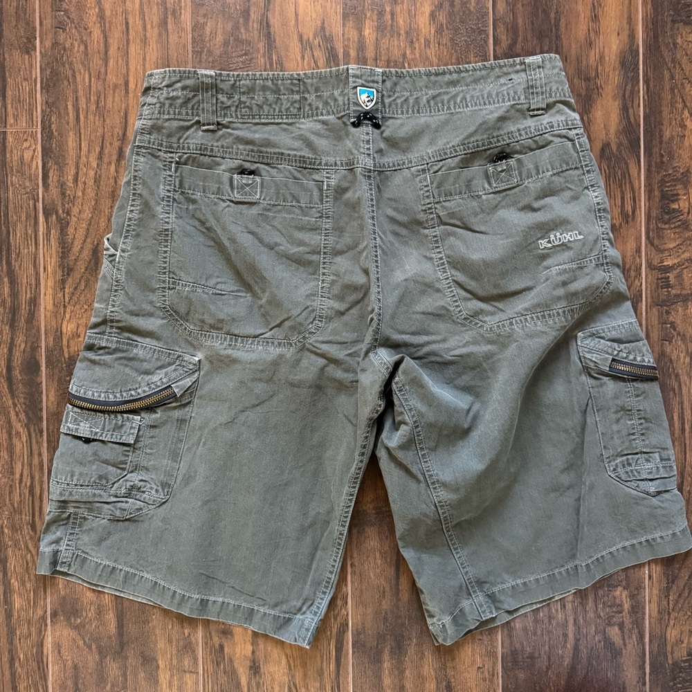 Kuhl Size 34 Carbon Gray Cargo Shorts - Picture 2 of 9